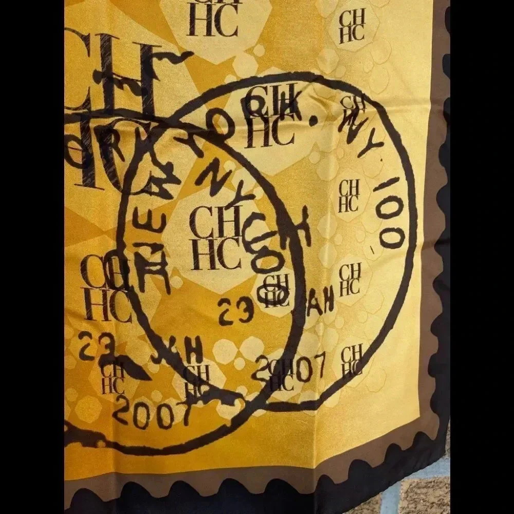 Carolina herrrera silk scarf
